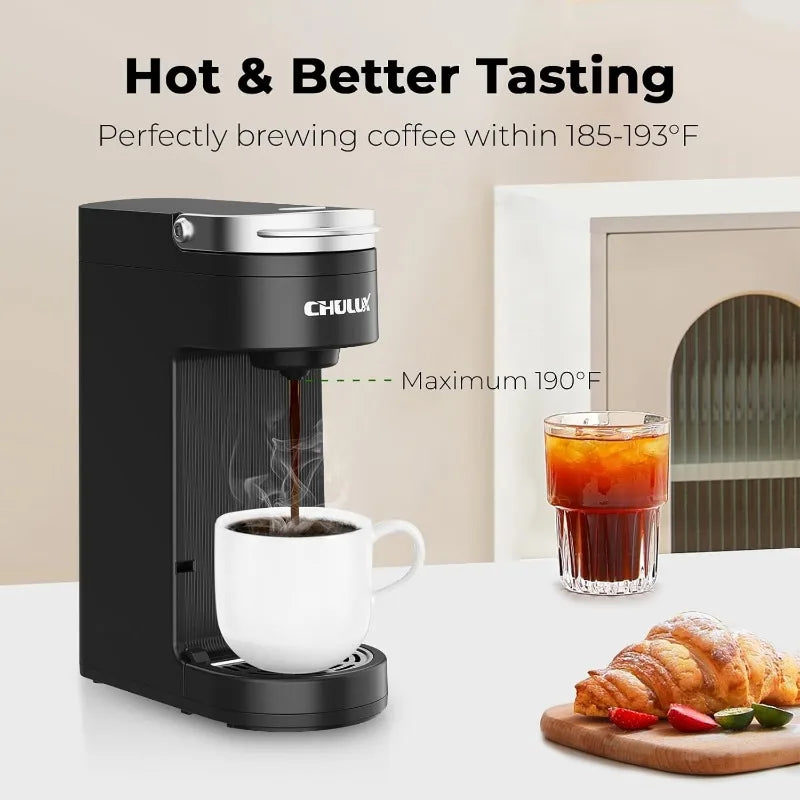Compact K Cup Coffee Maker - Perfect for Travel Mugs
