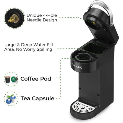 Compact K Cup Coffee Maker - Perfect for Travel Mugs